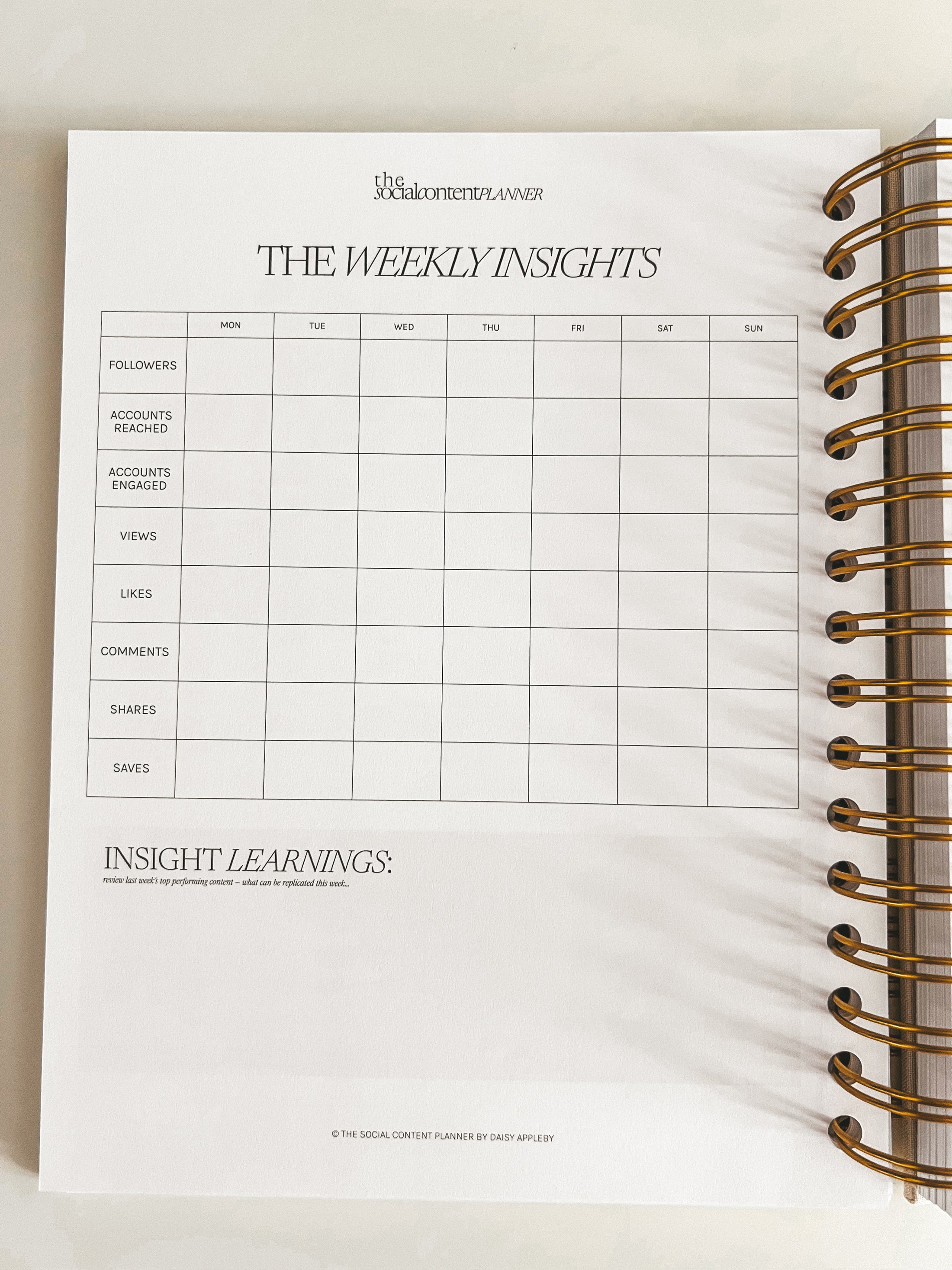 The Social Content Planner