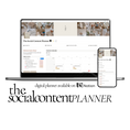 Load image into Gallery viewer, DIGITAL PLANNER: The Social Content Planner
